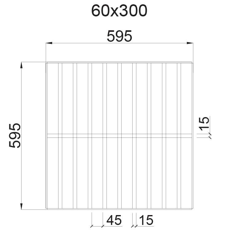 300х60