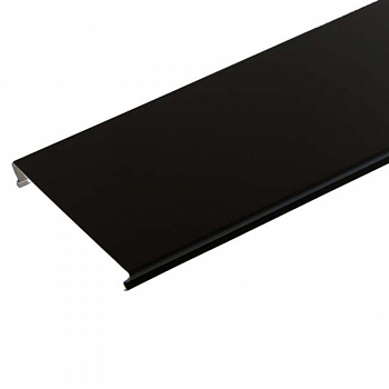 Рейка потолочная Скрытая A 150 AS L=4м Черный s=0,4 алюм.